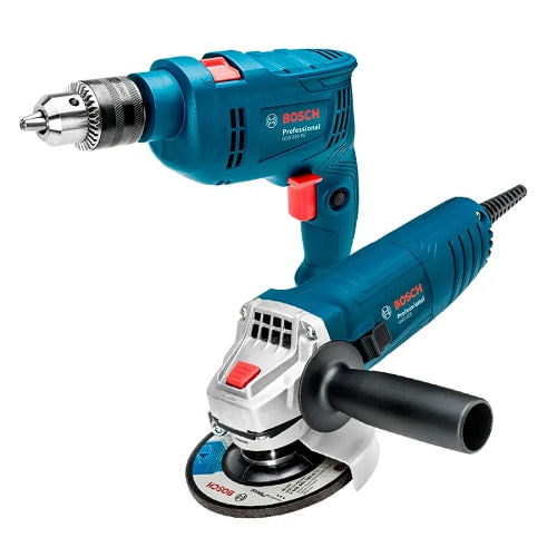 Combo Furadeira GSB 550 RE + Esmerilhadeira GWS 850 Bosch