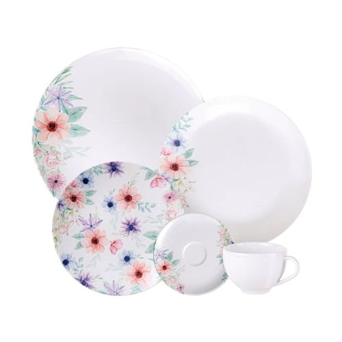 Jogo de Jantar Porcelanato Floratta 20Pçs Tramontina