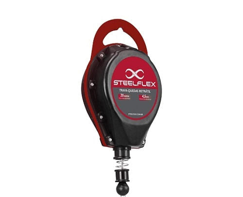 Trava-Queda Retratil Cabo de Aço 30MM STEELFLEX