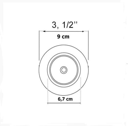 Valvula Para Lavatorio  Durale 3.1/2' Inox Americana