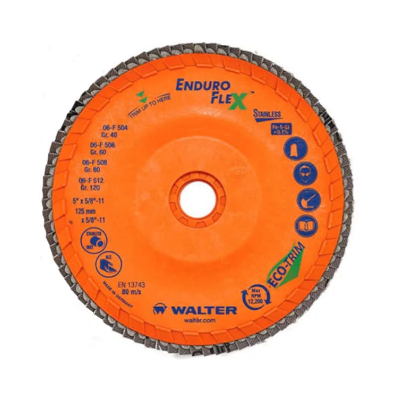Disco Desbate /Acabamento 04.1/2 G080 Walter