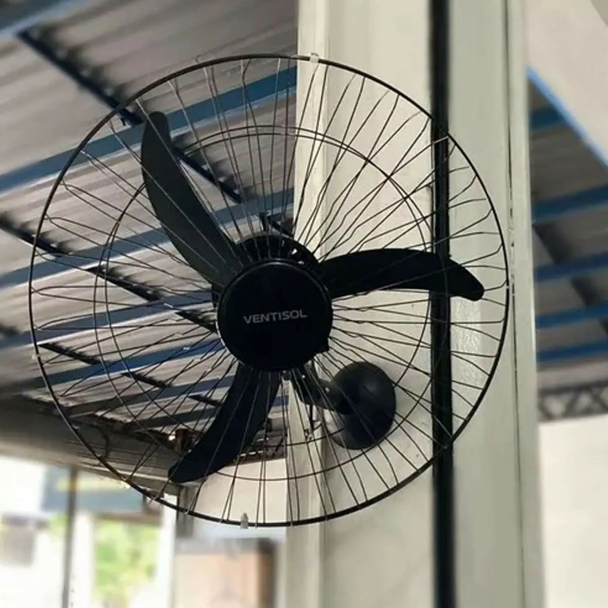 Ventilador Parede 60cm New Premium Preto Ventisol