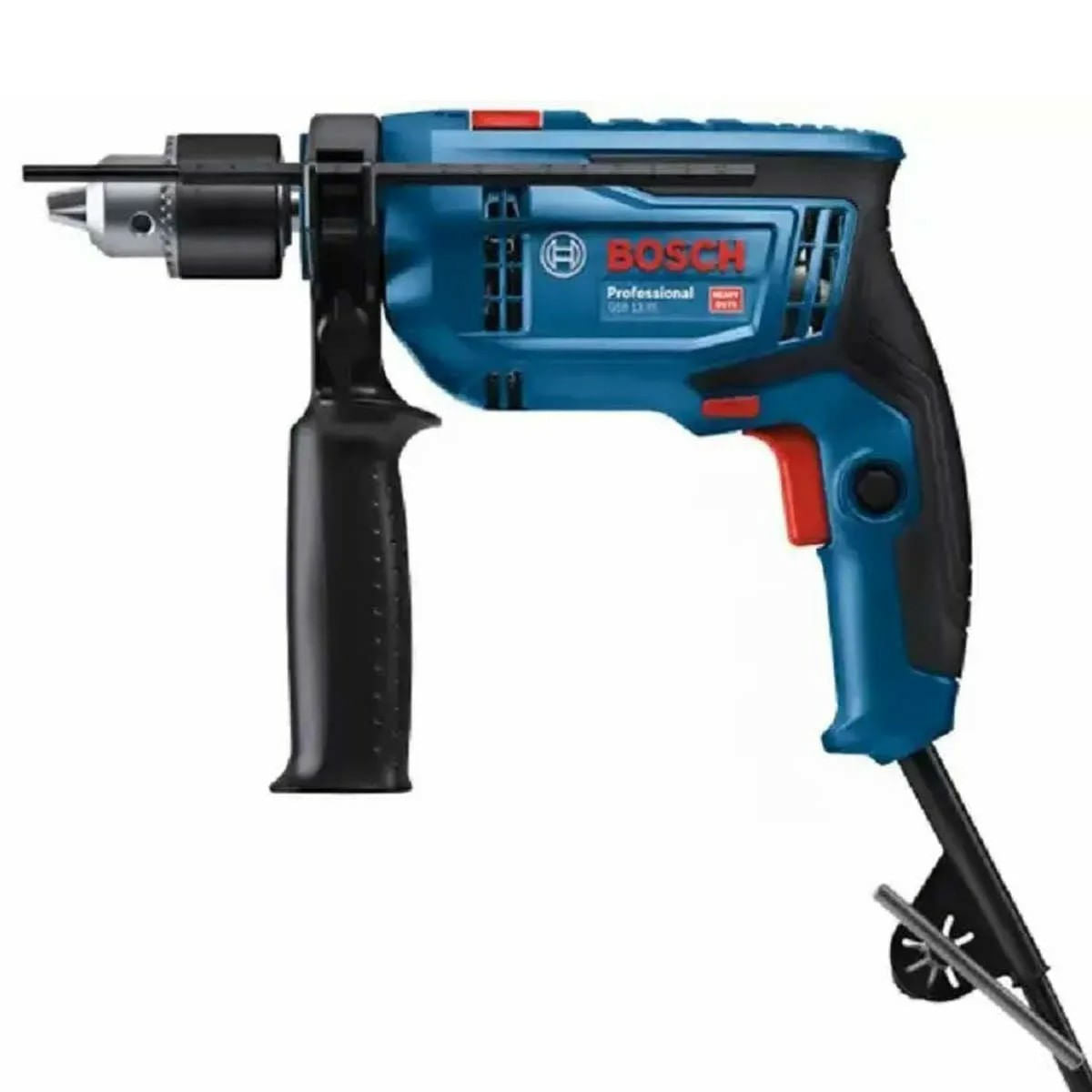 Furadeira Eletrico 13mm 1/2 GSB 13 RE Impacto 750W Com Maleta Bosch