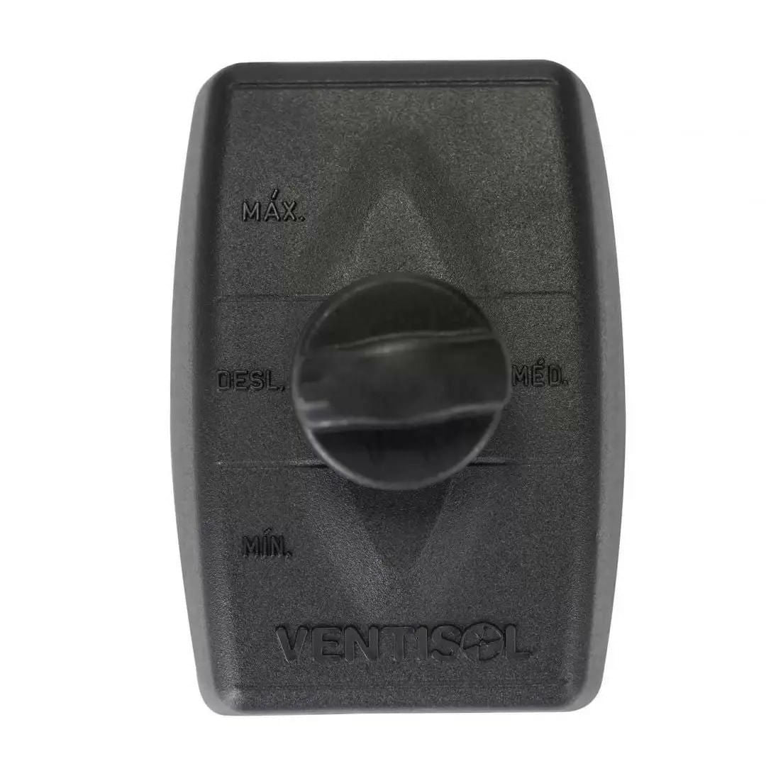 Ventilador Parede 60cm New Premium Preto Ventisol