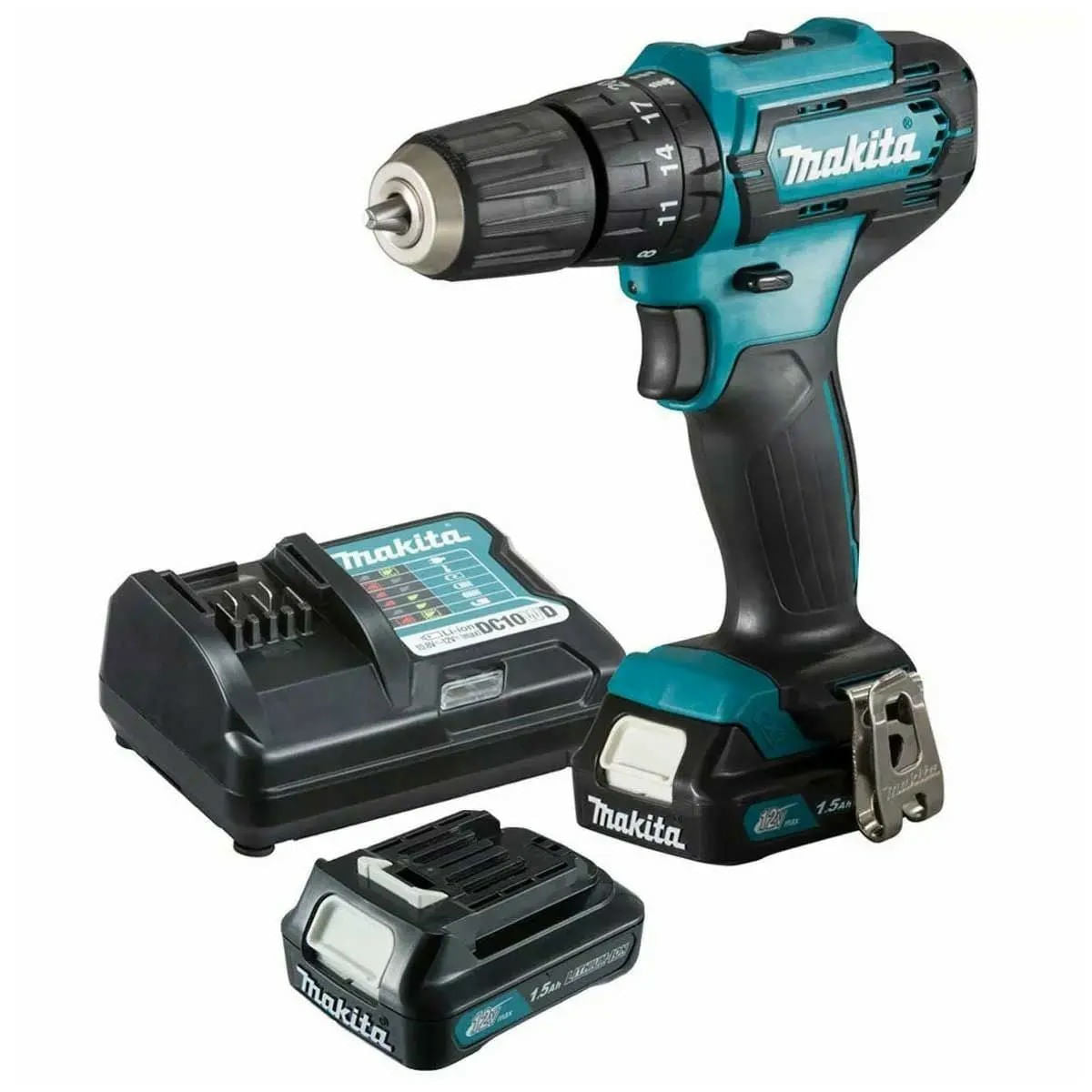 Parafusadeira/Furadeira de Impacto a Bateria 12,0V 10mm Makita