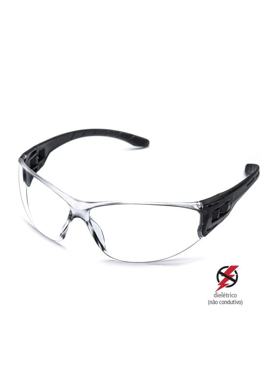 Óculos de Segurança Padova Incolor AR/UV CA40905 STEELFLEX