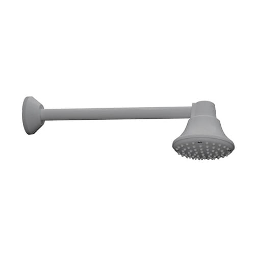 Chuveiro Plástico Fixo 4'' Cinza Franmig