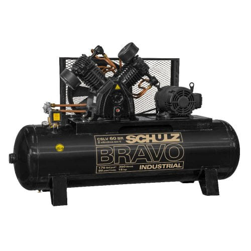 Compressor de Ar Schulz Bravo Al Cslv 60 350L Trifásico