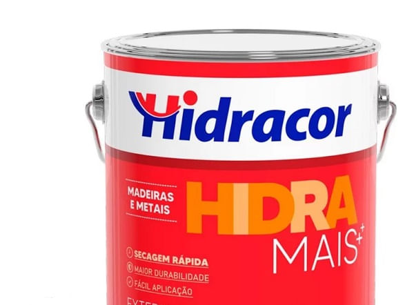 Tinta Esmeralda Hidramais+ Preto 3,0L Brilho HIDRACOR