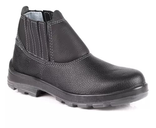 Bota Couro Bico Aço Com Elástico Usafe N°43 Bracol