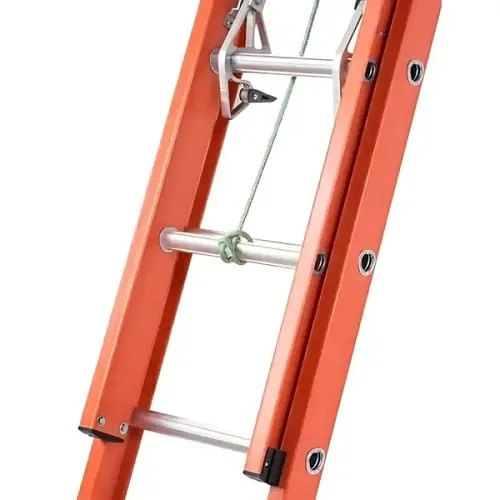 Escada Extensível 23 Degraus Síntese Tipo D Fibra de Vidro 4,20X7,20 Metros