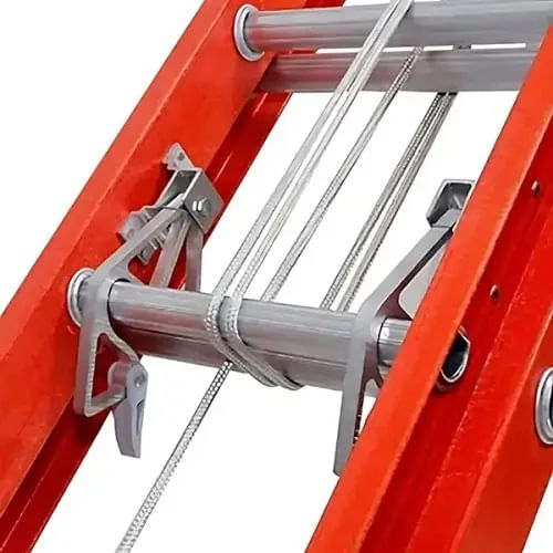 Escada Extensível 23 Degraus Síntese Tipo D Fibra de Vidro 4,20X7,20 Metros