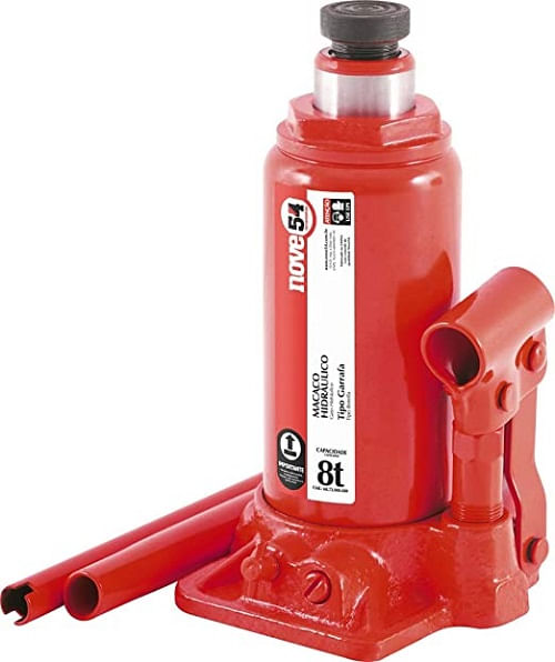 Macaco Garrafa Hidráulico 8 Ton Nove54