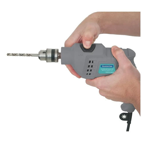 Furadeira Elétrica Tramontina 10MM 3/8' 500W 220V
