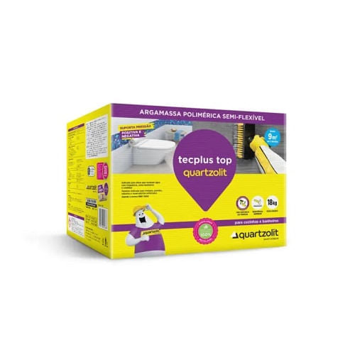 Impermeabilizante 18KG Quartzolit Tecplus Top