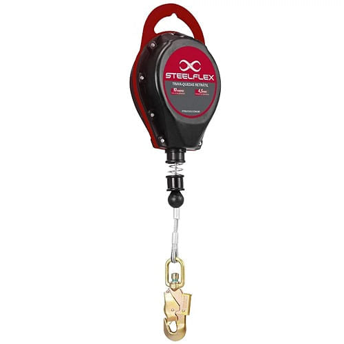 Trava-Queda Retratil Cabo de Aço 10MM STEELFLEX