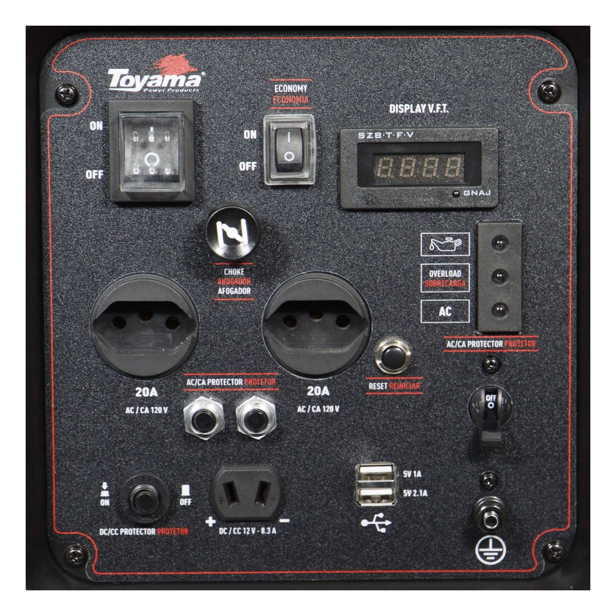 Gerador de Energia a Gasolina 3,5KVA  Toyama