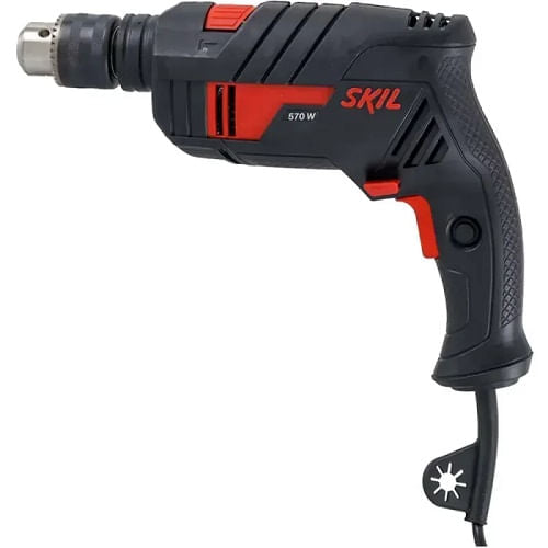 Furadeira Impacto 1/2" + 14 Brocas 570w Skil 6555