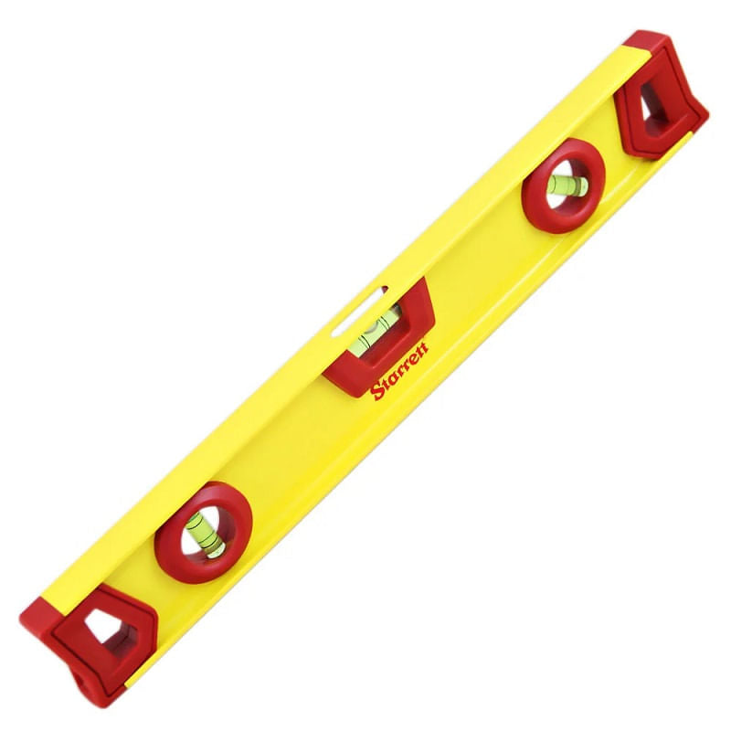 Nivel de Aluminio 16'' 406mm Com 3 Bolhas Starrett