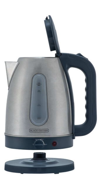 Chaleira Elétrica Blackdecker 1,8L Goumand Gris Inox 1850W
