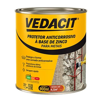 Protetor 900ML Base Zinco VEDACIT 121800