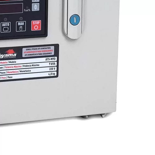 Painel ATS Monofásico-M9D 220v para TDG8500SLE-XP Toyama