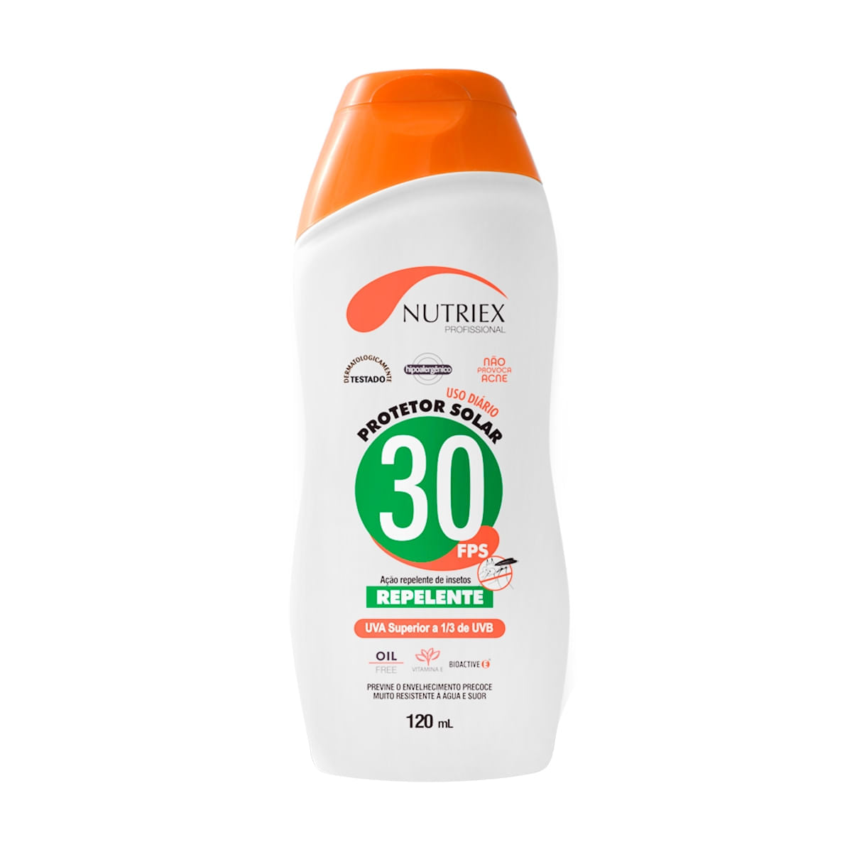 Protetor Solar e Repelente UV FPS 30 120ml NUTRIEX
