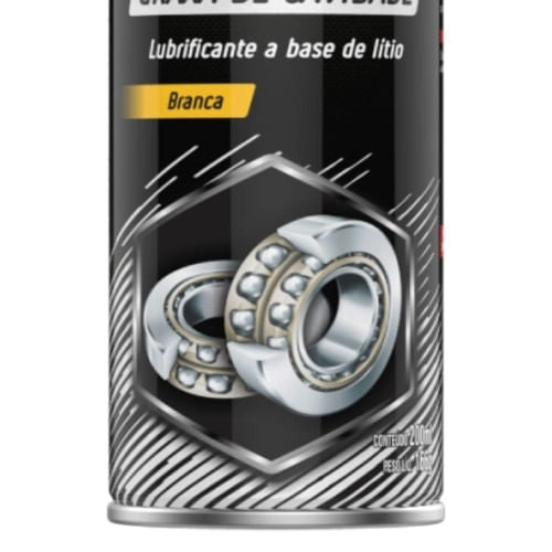 Graxa Mundial Prime 300ML Branca Spray Cavidade