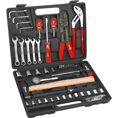 Kit de Ferramenta Nove54 100 peças Manuais e Maleta  KF100