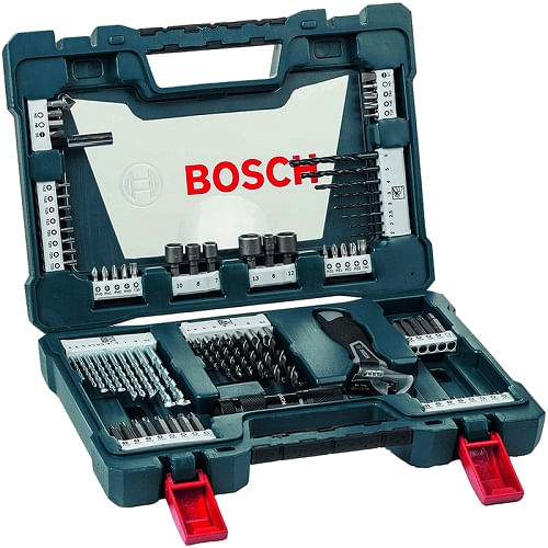 Jogo de Bits e Brocas Titântio com 83 Pcs V-LINE 2607017403 BOSCH