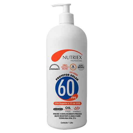 Protetor Solar 01L 1/3UVA FPS-60 Com/Repelente Nutriex