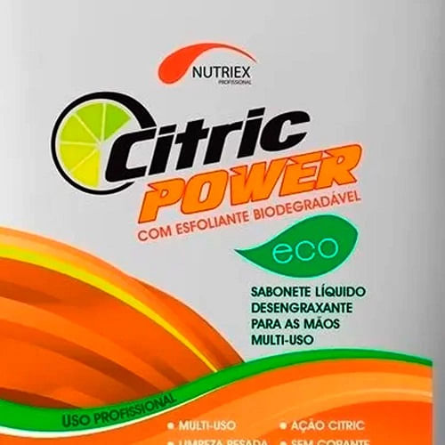 Sabonete Líquido Nutriex 4000ML Com/Esfoliante Cit Pow Eco