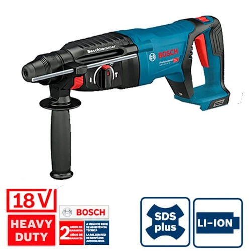 Martelete Bateria Bosch 18V GBH-18V-26D Sem bateria