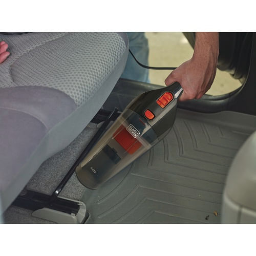 Aspirador De Pó Black&Decker 12V Para Carro 370Ml+2Ac