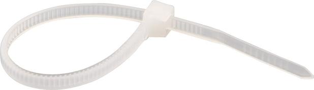 Abraçadeira Nylon 200x4,8mm Branca Nove54