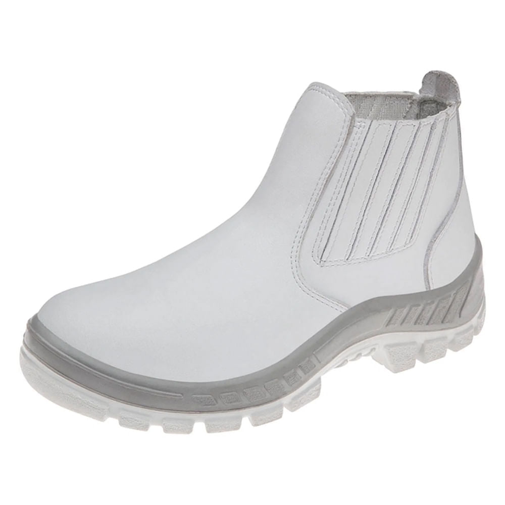 Bota Marluvas Microfibra Sem Cadarço  N41 Branco CA31396