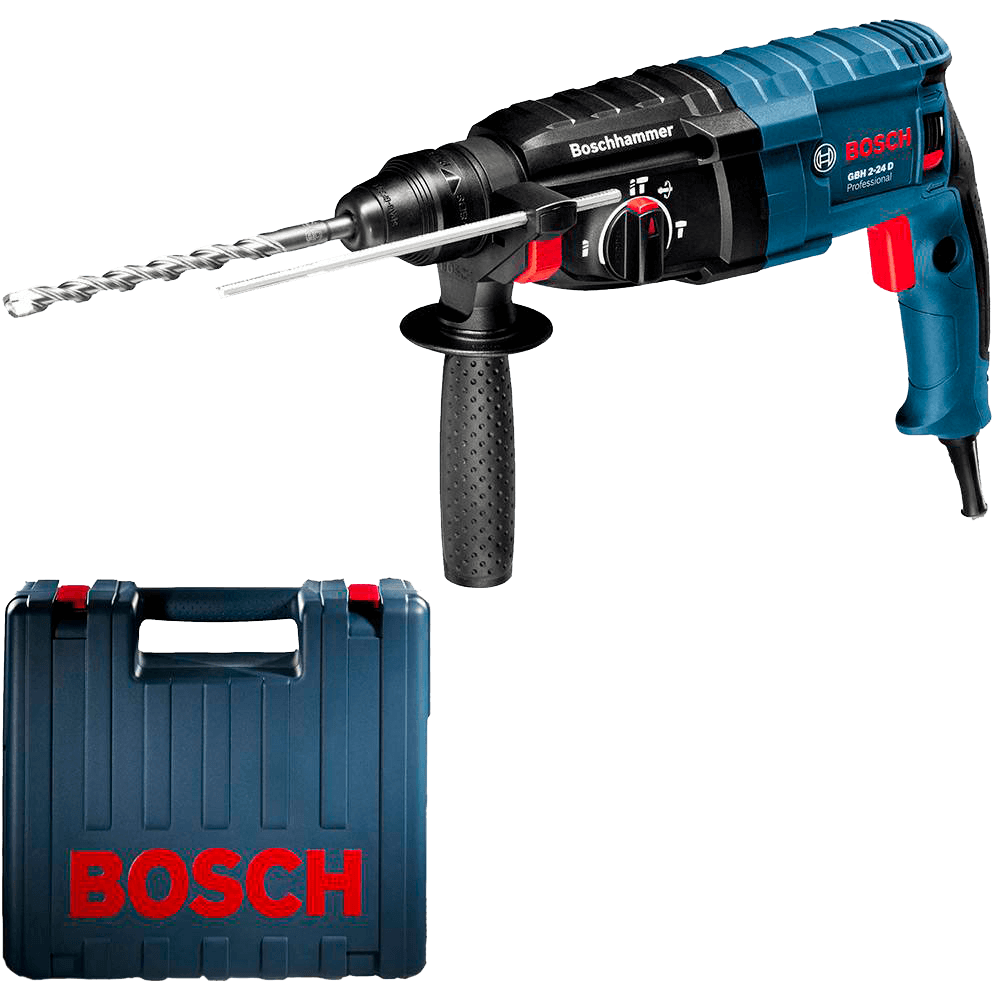 Martelete Perfurador Gbh-2-24d 800w Bosch Com Maleta