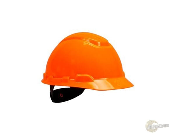 Capacete Aba Frontal Com Jugular B Laranja H-700 3M