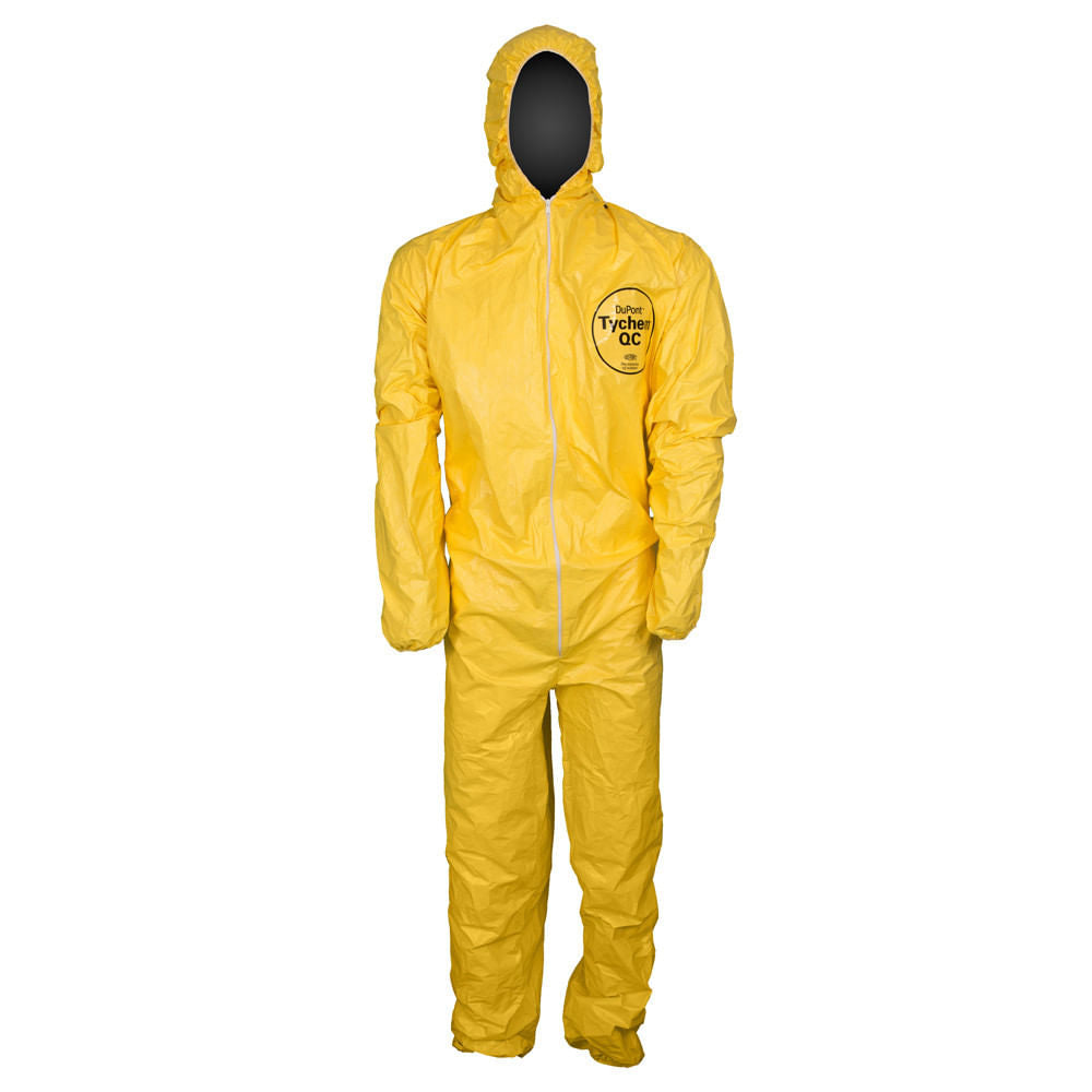 Macacão de Segurança Tychem Tam M Amarelo Ca38647 Dupont