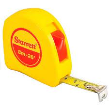 Trena Curta De Bolso 08 Ts Amarela 08m 16"" Starrett