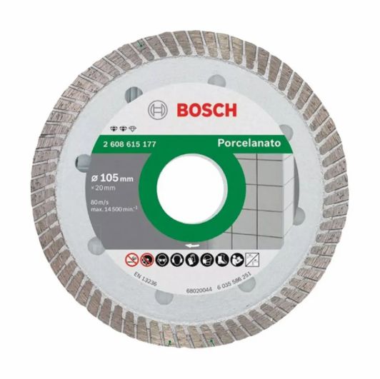 Disco Diamantado 105mm Turbo Fino Bosch