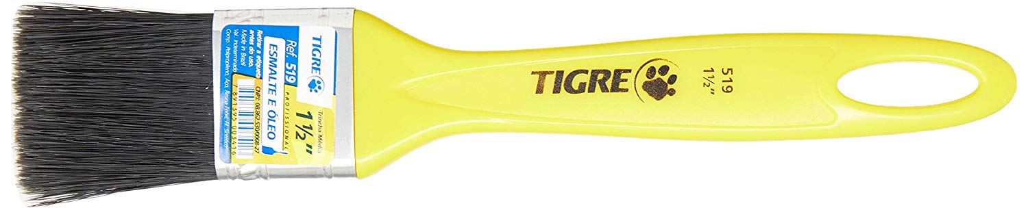Trincha 519 132- 1.1/2 38mm Pinceis Tigre