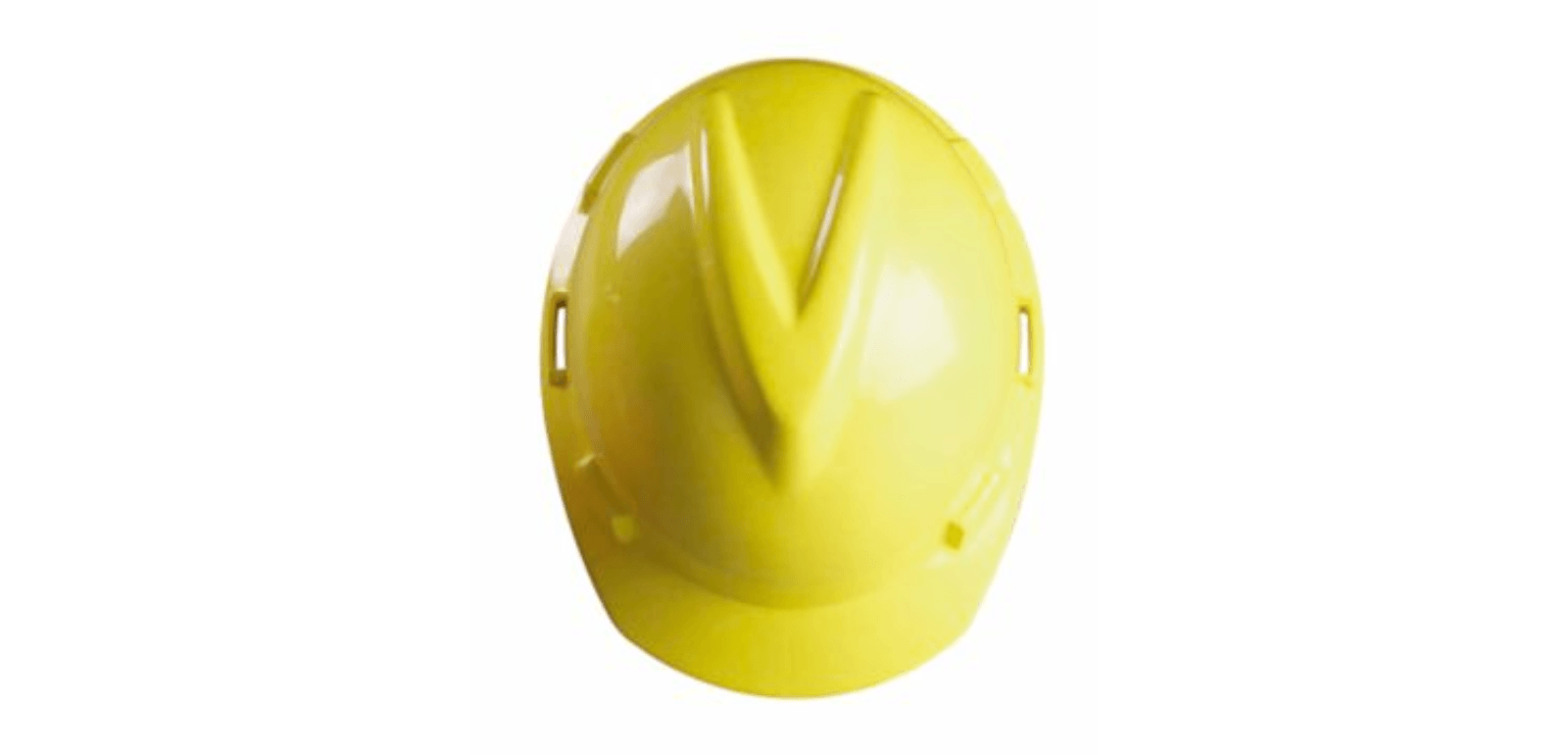 Capacete Aba Frontal Amarelo Com Carneira E Jugular Msa