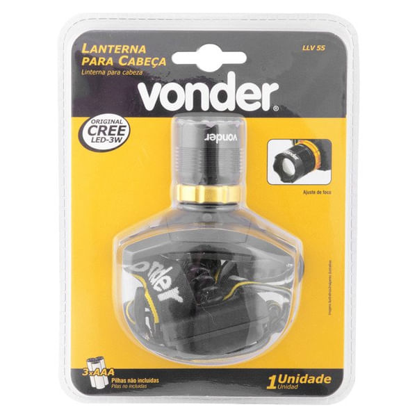 Lanterna Superled Cree Llv0055 Vonder