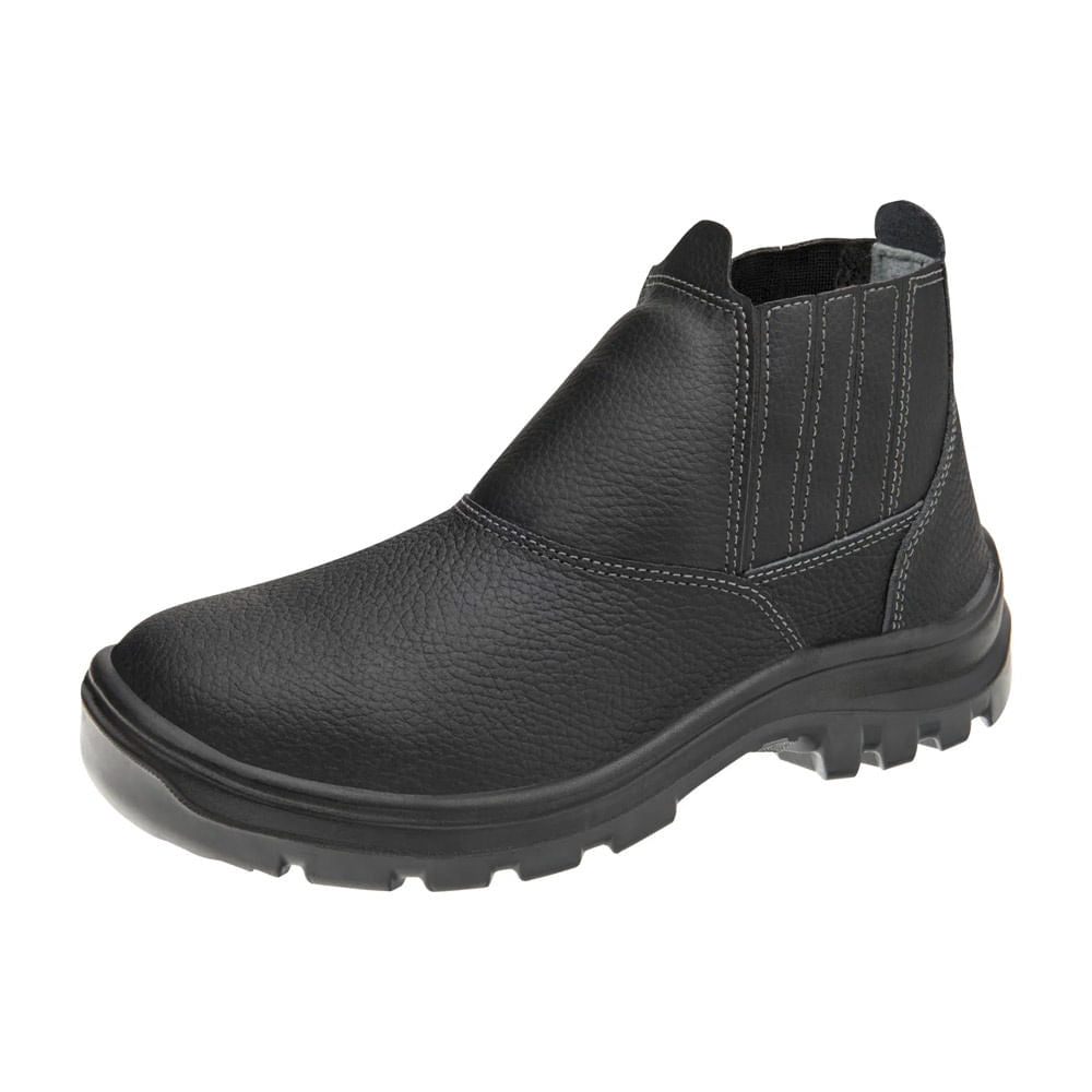 Bota Vaqueta Bico de Aço sem Cadarço PU N44 ca41429 MARLUVAS