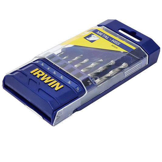 Jogo de Broca Aço Rápido 004 1/16"-1/4" Com 7Pçs IRWIN