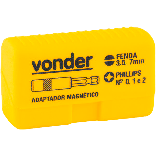 Bits Jogo 07 Pecas Para Ponteira 1/4"" Vonder