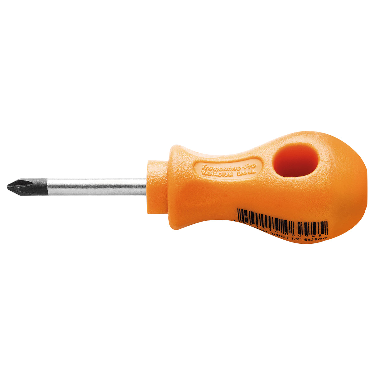 Chave Fenda Toco Cruzada Aço Cromo Vanádio 5x38mm Tramontina