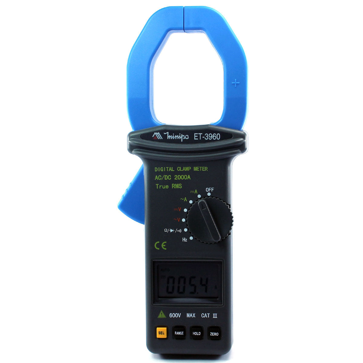 Alicate Minipa Amperimetro Digital Cat-Iii True Rms