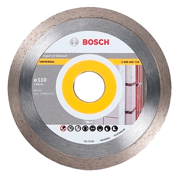 Disco Diamantado 110mm Liso Up Bosch